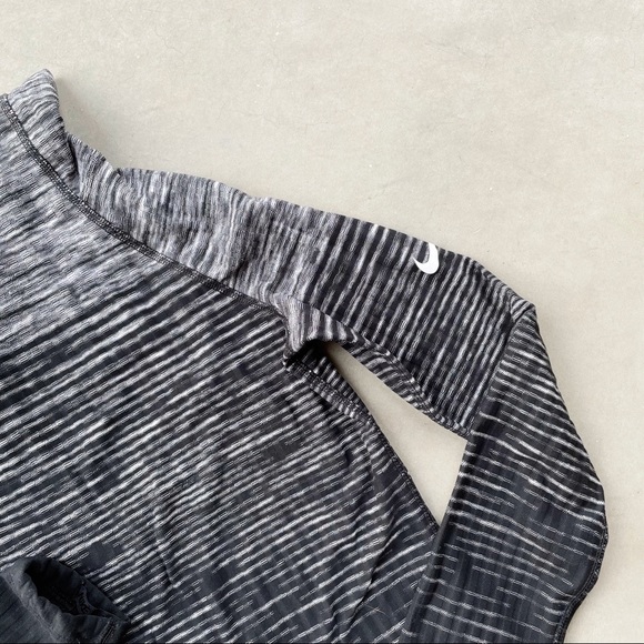 NIKE PRO Hyperwarm Ombre Spacedye Turtleneck Top - Picture 8 of 11